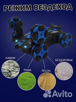 Машина вездеходная перевёртыш трюковая