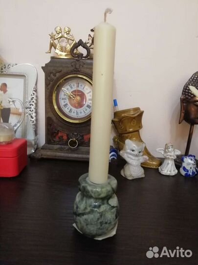 Подсвечник СССР из оникса