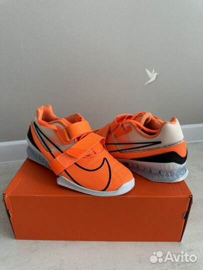 Штангетки Nike romaleos 4 total orange