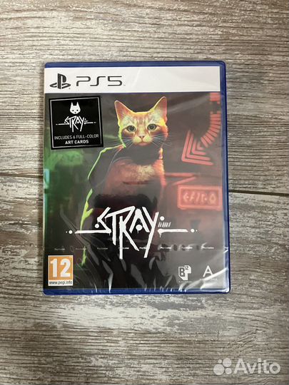 Stray игра для ps4 и на ps5(Диск.Новый)