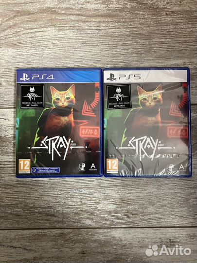 Stray игра для ps4 и на ps5(Диск.Новый)