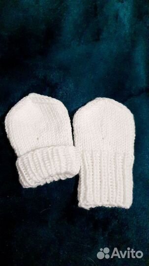 Варежки антицарапки для малышей и новорожденных