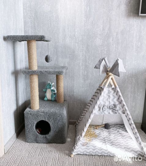 Домик - вигвам для животных