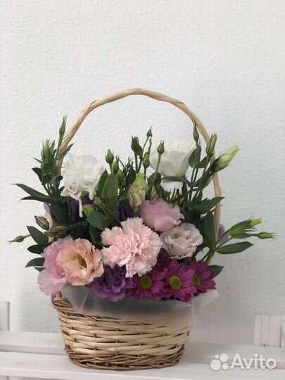 Живые цветы букеты