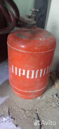 Газовый баллон пустой