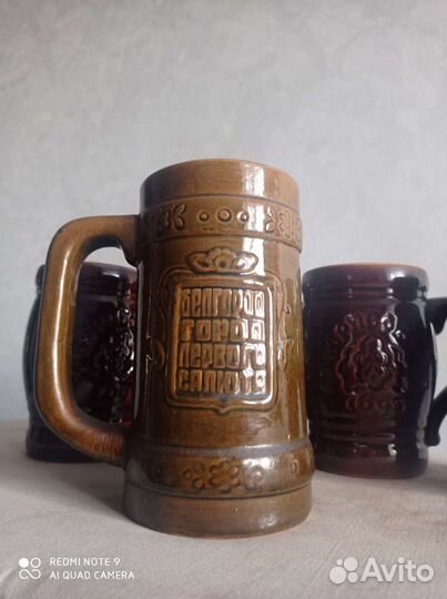 Пивные кружки керамика СССР цена за всё