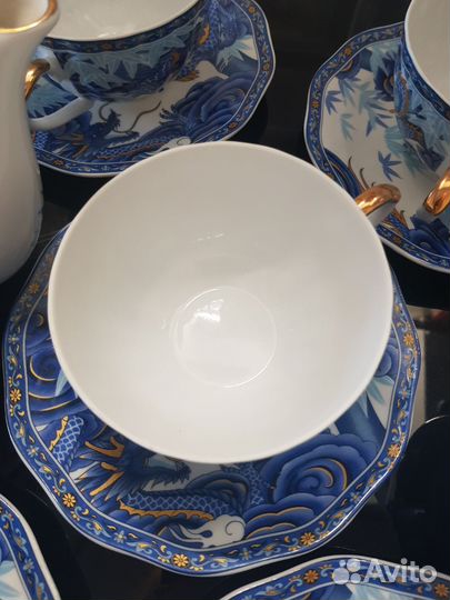 Новый Сервиз чайный фарфор китайский