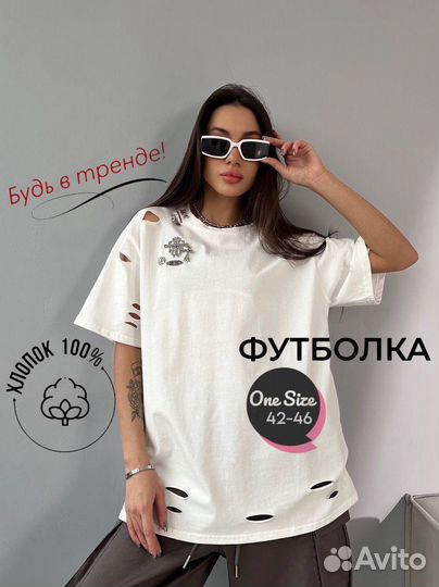Футболка oversize chrome herarts