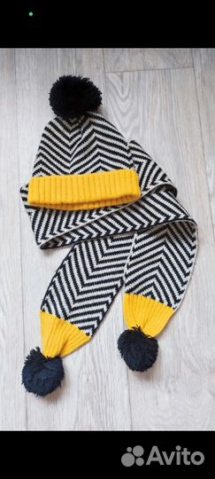 Комплект шапка и шарф