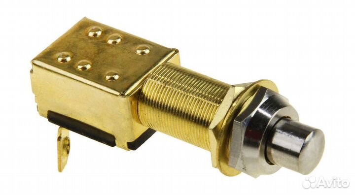 Кнопка без фиксации 12 В D16mm, L32mm AES121711 AE