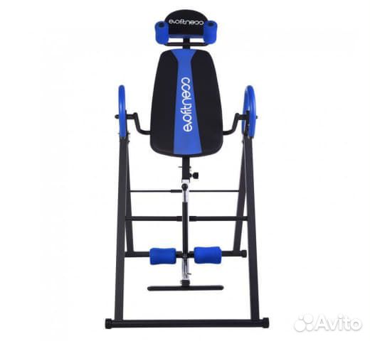 Инверсионный стол Kinetic 150кг синий новый