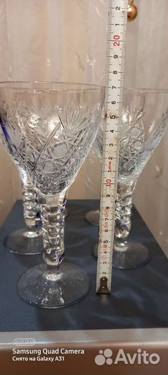 Фужеры бокалы Хрусталь СССР