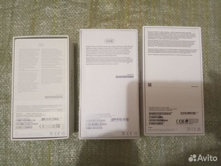 Коробка пустая от iPhone 5s,6s,11,других производ