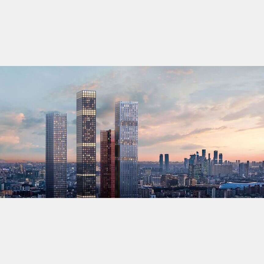 2-к. квартира, 69,1 м², 3/49 эт.