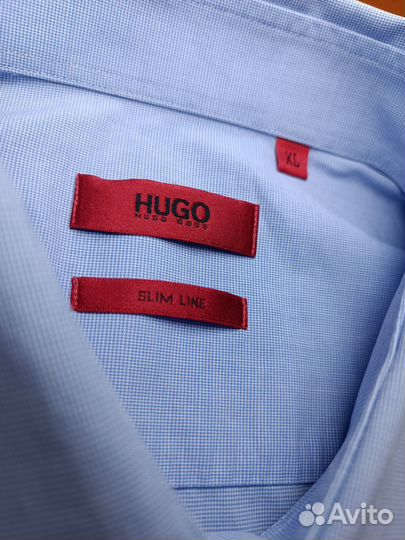 Оригинальная рубашка hugo boss XL