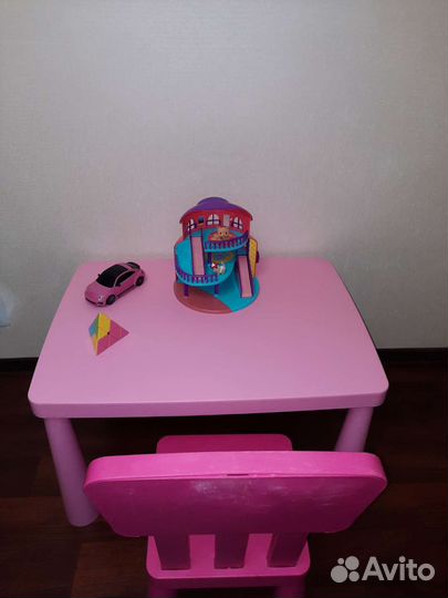 Детский стол и стул IKEA