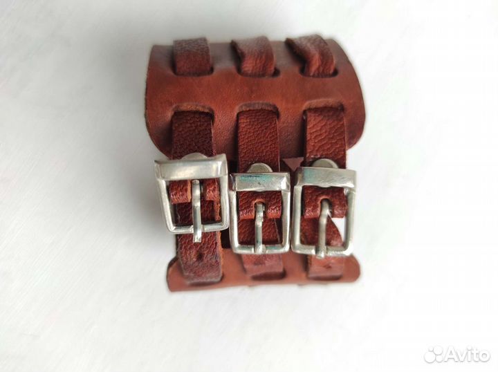 Браслет натуральная кожа