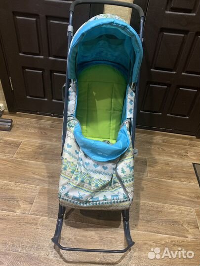 Санки коляска nika kids