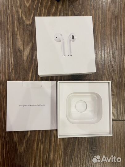 Коробка пустая для наушников earpods