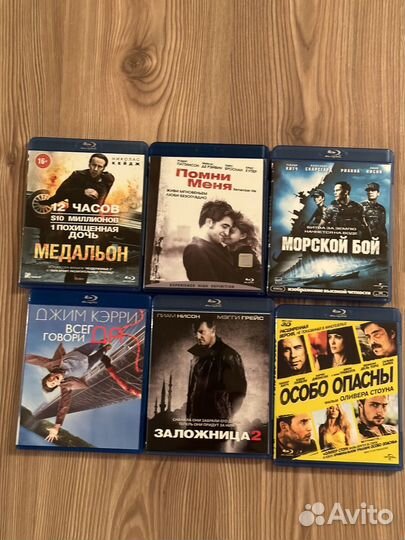 Blu ray диски фильмы 4k и DVD фильмы
