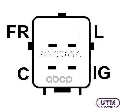 Регулятор генератора RN6366A Utm