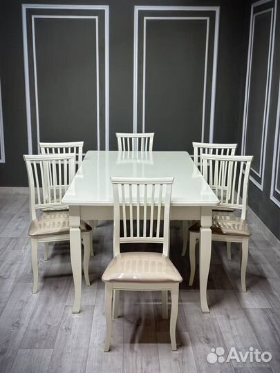 Стол и стулья/ Оплата при получении