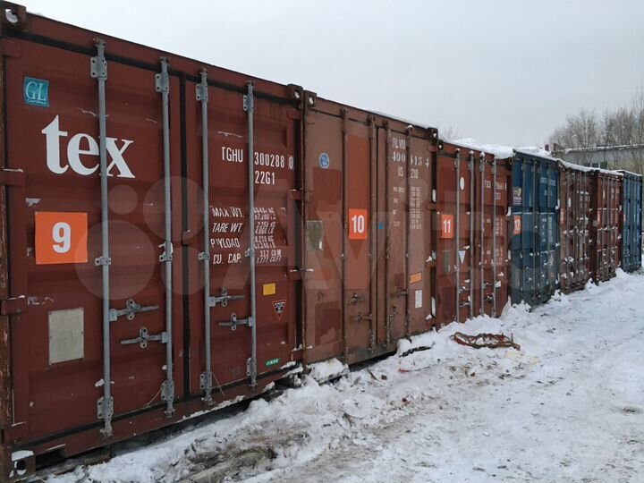 Склад контейнер в аренду 15 м2