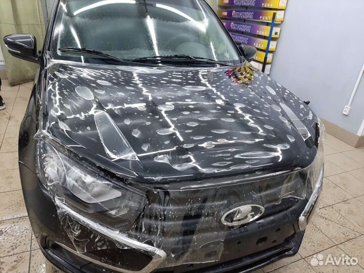 Тонирование стекол авто