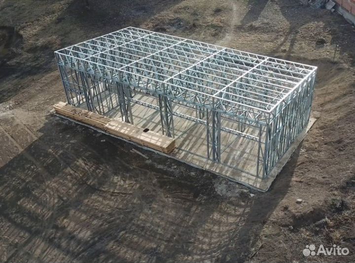 Лстк каркас сто на 4 поста (от завода-изготовителя