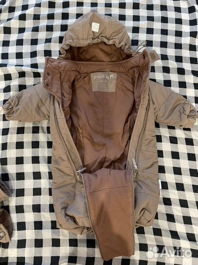 Зимний Комбинезон -конверт crockid 62-68