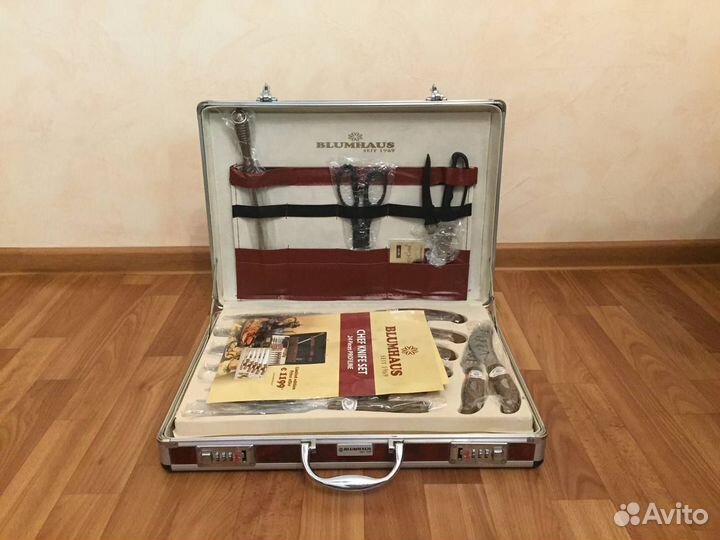 Набор ножей, 24 предмета, для дома, для барбекю