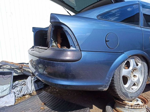 Бампер задний opel vectra b