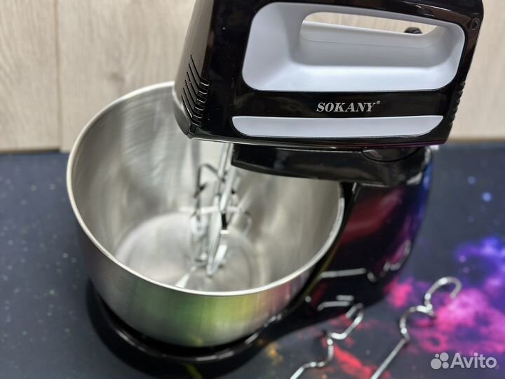 Sokany Миксер стационарный ручной с чашей
