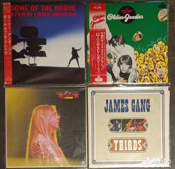 Виниловые пластинки япония, США #2 все по 1500