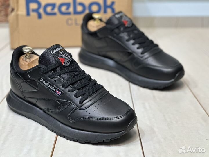 Кроссовки reebok classic кожа