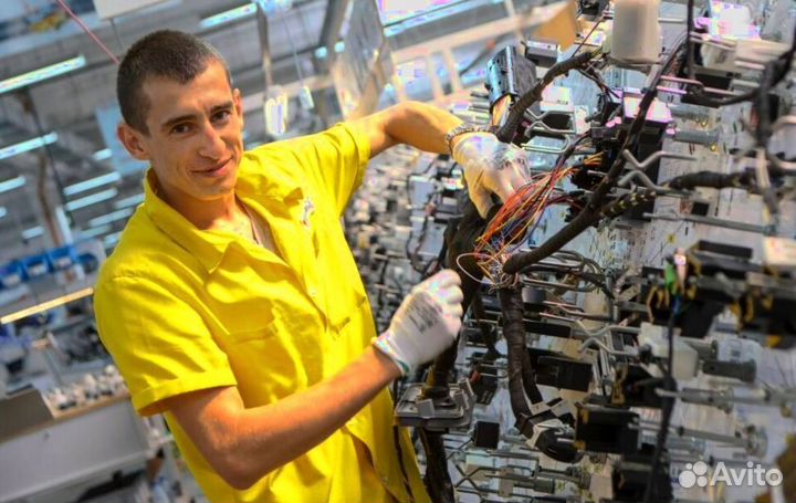 Оператор линии на авто-завод(вахтовый метод)