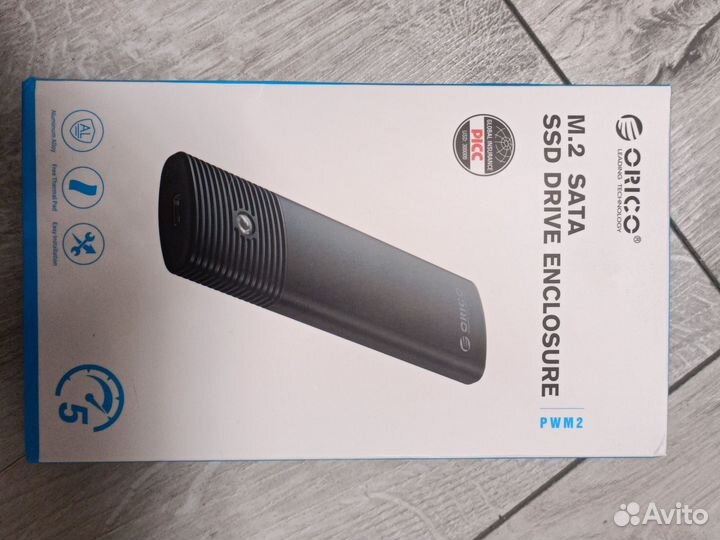 Корпус для M.2 SSD SATA