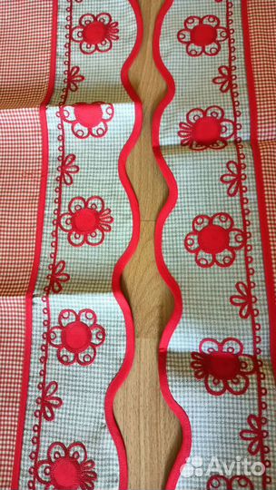 Комплект штор для кухни СССР