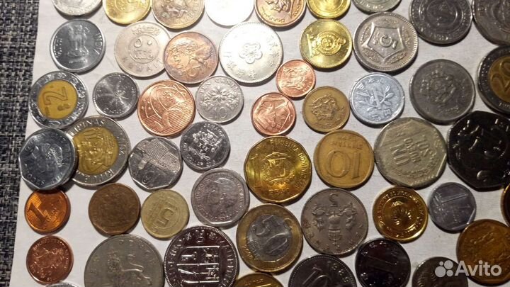 Иностранные монеты экзотика