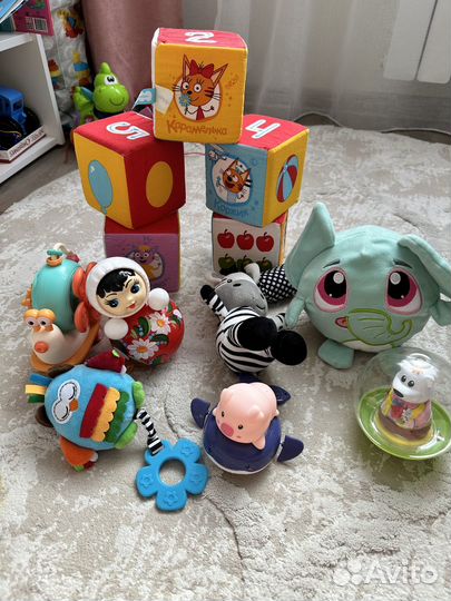 Развивающие игрушки до 1 года пакетом