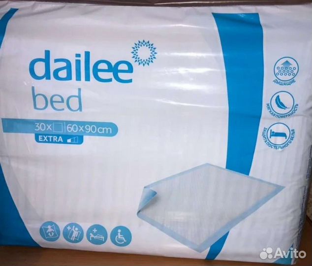 Пеленки dailee 60x90