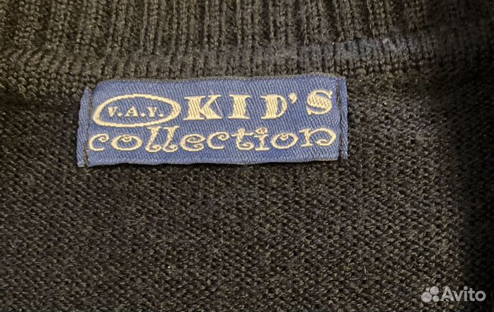 Жилет школьный для первоклассника (синий)