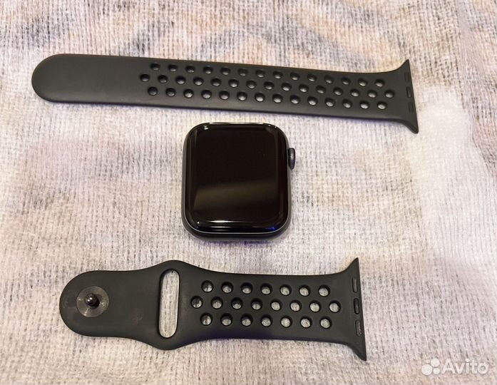 Часы apple watch 6 44 mm nike