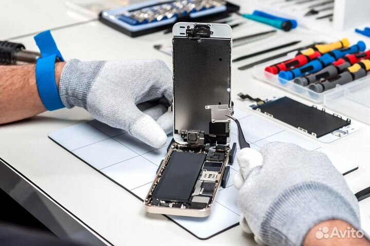 Ремонт телефонов Samsung, Apple iPhone и др