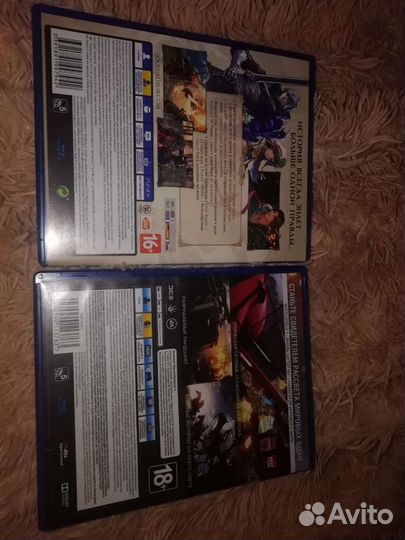 Диски на приставку ps4