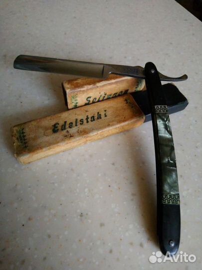 Бритва опасная трофейная solingen