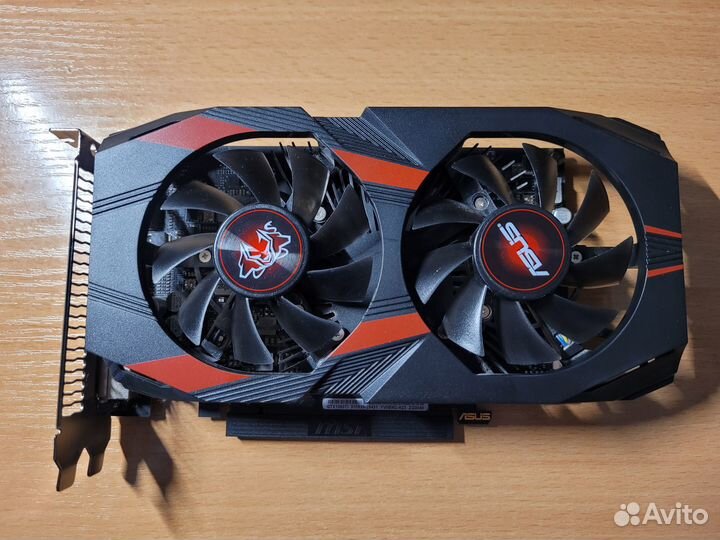 Видеокарта asus GTX 1050 ti 4gb Advanced