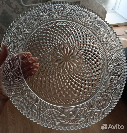 Блюдо стекло