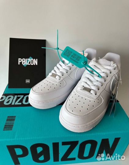 Кроссовки Nike Air Force 1 Low 07 White (8.5 US M)