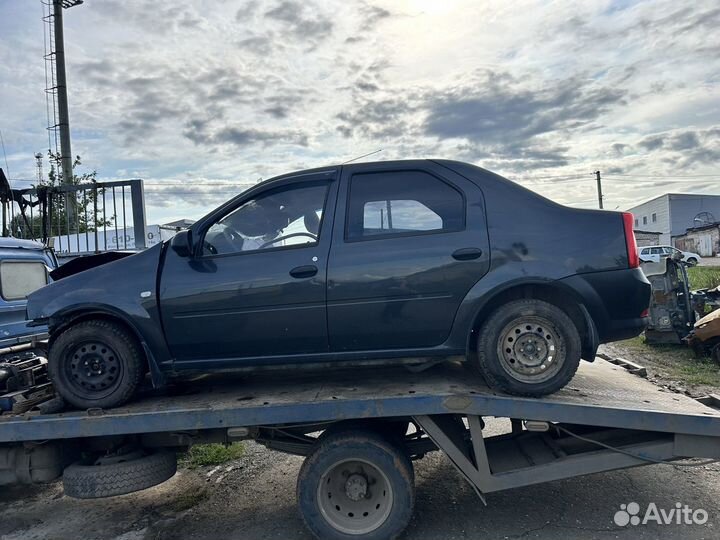 Renault logan в разборе 1.4